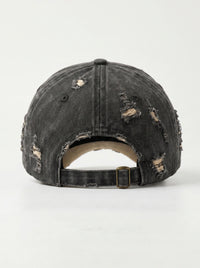 Cap - Charcoal Distressed — cap charcoal back