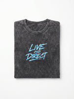 Grey Acid Wash Tee - Baby Blue Camo — grey acid wash baby blue folded